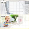 Unique Bargains Cute Flower Fashion and Elegant Design Curtain Tiebacks 2 Pcs - 3 of 4