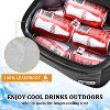 Tirrinia Lunch Bag for Mens Womens Kids, Insulated Leakproof Reusable Lunch Cooler Tote Bag, Portable Lunch Bags for Office School Picnic Camping - 2 of 4