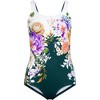 Lands' End Women's Chlorine Resistant Scoop Neck Soft Cup Tugless Sporty One Piece Swimsuit - 3 of 3