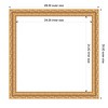 Amanti Art Versailles Gold Framed Magnetic Dry Erase Board - 4 of 4