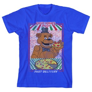 Youth Five Nights at Freddy's  Fazbear's Pizza TShirt Boys Graphic Tee - 1 of 1