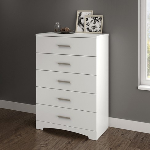 Gramercy 5 Drawer Chest Pure White South Shore Target