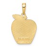 Black Bow Jewelry New York Skyline Solid Apple Pendant in 14k Yellow Gold - 3 of 4