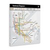 Stupell Industries New York City Urban Subway Diagram Chart Canvas Art, 24" x 30" - 2 of 4
