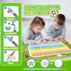 FUNFORFUN Writing Water Doodle Mat 2 Sets, Learning Toys for Toddlers, Gifts for 3 4 5 6 Years Old Boys, Writing Mat Toys Ages 3 4 5,Learning Toys - 4 of 4