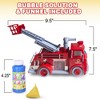 ArtCreativity Bubble Blowing Light Up Fire Truck Toy - 3 of 4