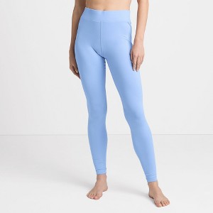 Lands' End Women's Baselayer Cozy Thermaskin Pants - 1 of 4