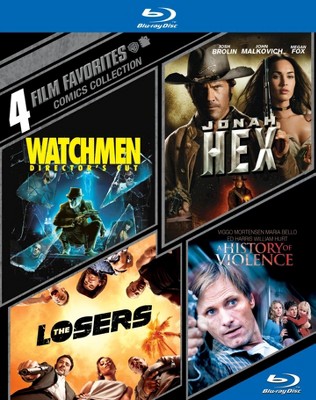Comics Collection: 4 Film Favorites (Blu-ray)