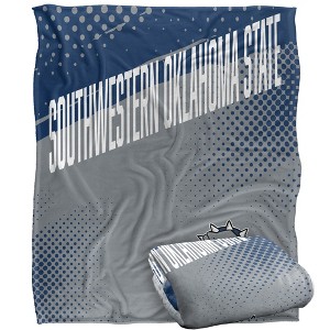 Southwestern Oklahoma State University Fan Zone Silky Touch Super Soft Throw Blanket 50x60 - 1 of 4