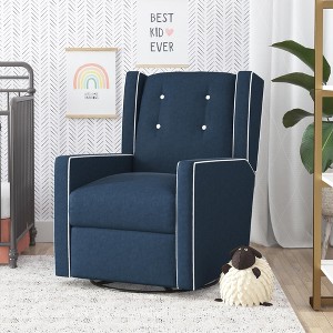 Baby Relax Mikayla 4-in-1 Nursery Swivel Glider Rocker Recliner - 1 of 4