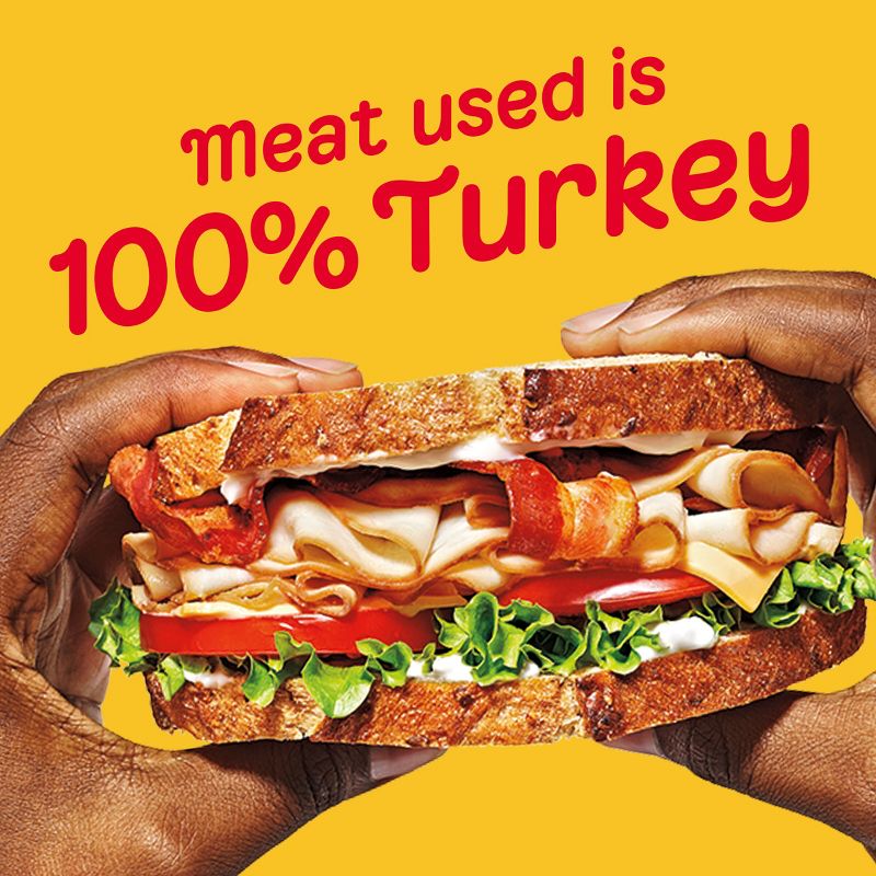 Oscar Mayer Deli Fresh Smoked Turkey Breast Sliced Lunch Meat Family Size - 16oz, 4 of 11