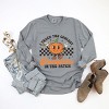 Simply Sage Market I Teach The Coolest Pumpkins In The Patch Garment Dyed Long Sleeve - 3 of 4