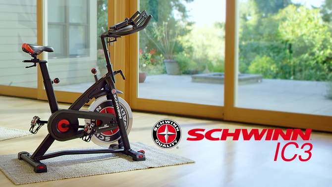 Schwinn IC3 Indoor Cycling Exercise Bike - Black, 2 of 17, play video