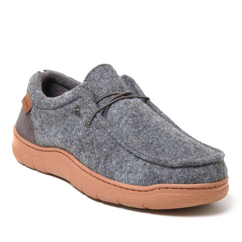 Dearfoams Men's Bennett Closed Back Chukka House Shoe Slipper - image 1 of 4