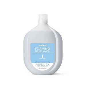 Method Foaming Hand Soap Refill - Sweet Water - 28 fl oz - 1 of 4