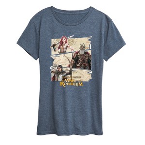 Women's - Lord of the Rings - War of the Rihirrim Group Short Sleeve Graphic T-Shirt - 1 of 4