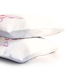 Deny Designs Standard April Lane Art Fancy Bow Monogram R Microfiber Printed Pillow Sham - 3 of 3