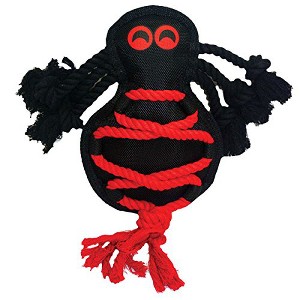 Multipet Cross-Ropes Halloween 10" Spider Dog Toy - 1 of 1