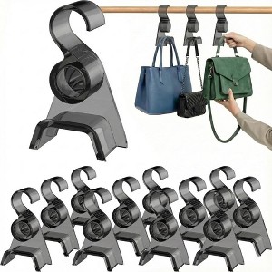 OnDisplay LuxeArch: Premium Wide Arch Acrylic Handbag/Purse/Backpack Hanger - 1 of 4