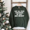 Simply Sage Market Women's Graphic Sweatshirt Sweaters Be Ugly And Bright - 2 of 2