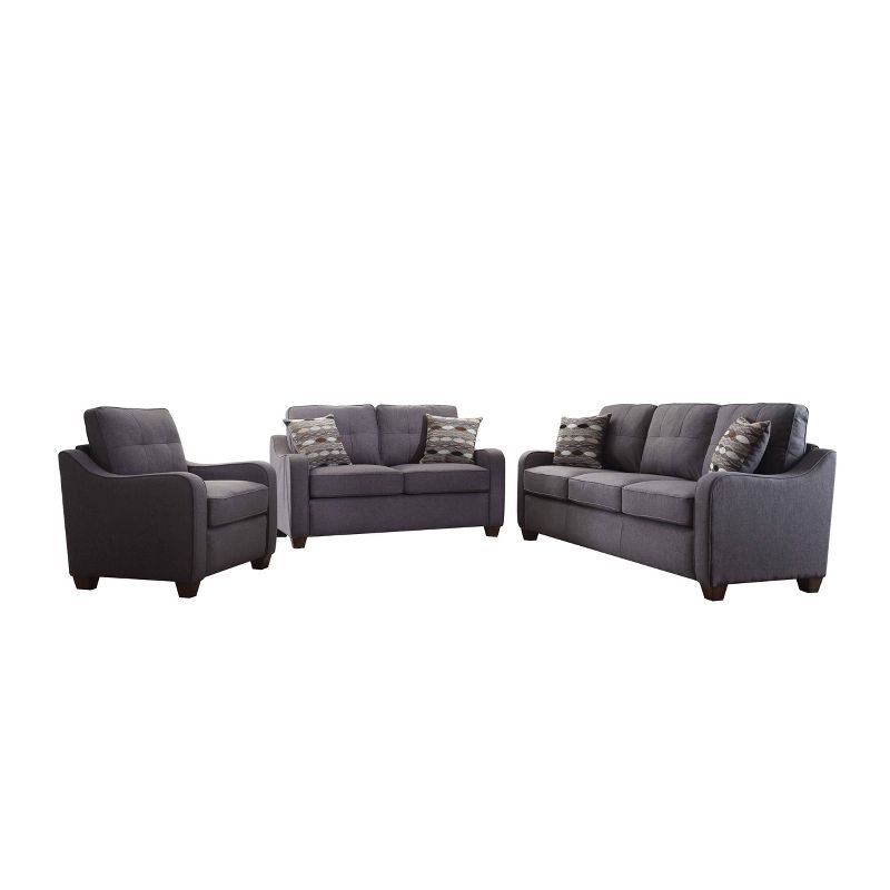 Cleavon Sofas Gray - Acme Furniture, 3 of 5