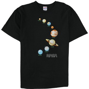 Junk Food Mens Nasa Planets Graphic T-Shirt - 1 of 2