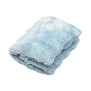 Unique Bargains Blanket Solid Color Bubble Fleece Polyester 28"x39" - 1 of 4