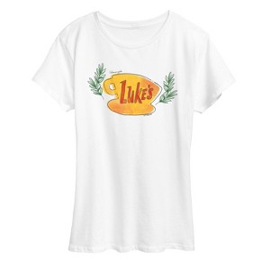 Women's - Gilmore Girls - Luke's Coffee Cup Short Sleeve Graphic T-Shirt - 1 of 4