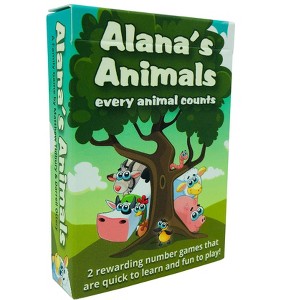 Genius Games: Alana’s Animals Number Flash Cards - 1 of 3