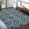 Modern Area Rug Machine Washable Moroccan Geometric Rug Farmhouse Boho Rug - 3 of 4