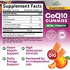 CoQ10 100mg Gummies, 3X Better Absorption, Antioxidant Heart Health Support & Energy Production, Ultra Coenzyme Q10 - 60 Gummies By Nature's Choice - 2 of 4
