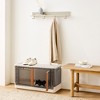 LACOO Collapsible Storage Bins with Lids, Double Trunk Organizer - 3 of 4