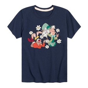 Boys' - Disney - Alice In Wonderland Short Sleeve Graphic T-Shirt - 1 of 4
