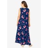 Woman Within Women's Plus Size Sleeveless Crinkle Dress - 3 of 4