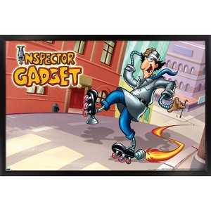 Trends International Inspector Gadget - Street Framed Wall Poster Prints - 1 of 4