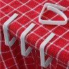 Chef Craft 4pc Plastic Tablecloth Clamps Set, Picnic Table Cloth Cover Clips - 2 of 3