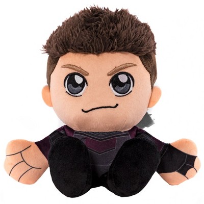 Bleacher Creatures Marvel Hawkeye 8" Kuricha Sitting Plush- Soft Chibi Inspired Toy