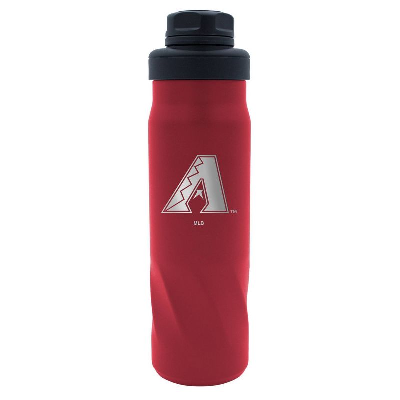 MLB Arizona Diamondbacks 20oz Stainless Steel Water Bottle, 1 of 4