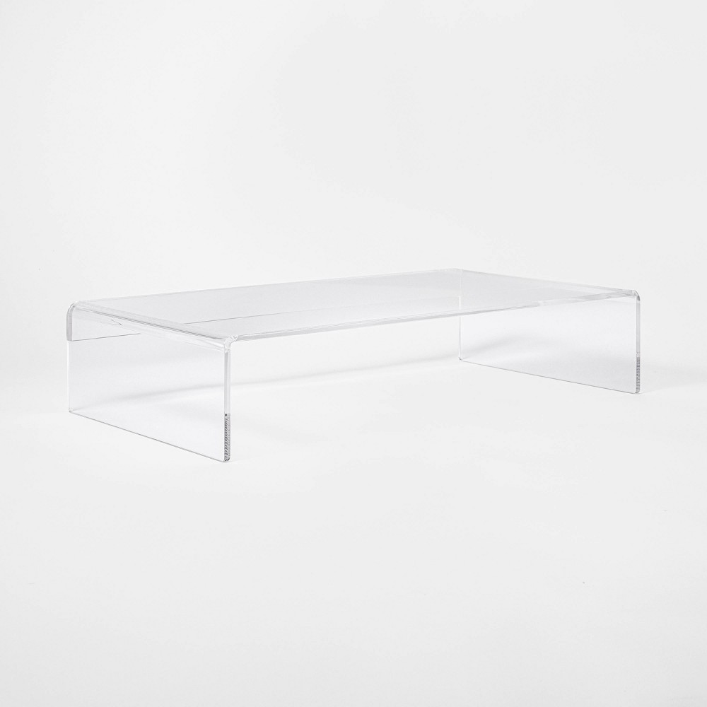 Photos - Accessory Acrylic Monitor Stand Clear - Threshold™
