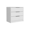 RISOKEYS 3 Drawers Dresser with 3 Wide Drawers,Object Decorative and Other Objects, ,for Bedroom and Living Room - 4 of 4