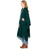 Woman Within Plus Size Fringed Cape - 4 of 4