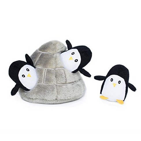 Squeaky penguin outlet dog toy