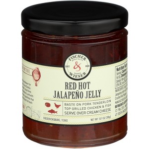 Fischer & Wieser Red Hot Jalapeño Jelly - Pack of 6 - 10.9 OZ - 1 of 1