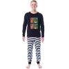 Scooby-Doo Shaggy Elfie Selfie Christmas Tight Fit Family Pajama Set Child - 2 of 4