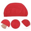 Unique Bargains PU Pleated style Swimming Cap 1 Pc - 3 of 4