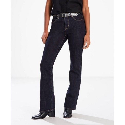 Lauren Jeans Co Premium Black Womens Jeans 12 Boot Cut