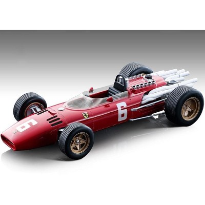Ferrari 312 F1 #6 L. Scarfiotti Winner F1 Monza GP (1966) "Mythos Series" Ltd Ed 245 pcs 1/18 Model Car by Tecnomodel