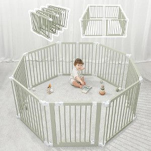Pro Goleem Baby Gate Playpen - 57 x 57 x 25 in - 1 of 3