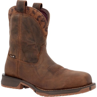 Women's Rocky Rosemary Women’s 8” Waterproof Composite Toe Western Boot