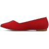 Journee Women's Minnah Knit Dress Flats - 2 of 4